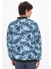 MO Men Jacket in blue multicolor