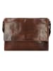 Greenburry Newport Messenger Leder 35 cm in coffee