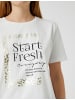 KOTON T-shirt in Weiß