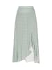 Usha Women Skirt in turquoise white