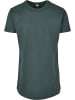 Urban Classics Lange T-Shirts in bottlegreen