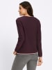 WITT WEIDEN Strickjacke in burgund