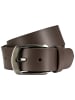 Lindenmann Gürtel für Herren in dunkel-braun