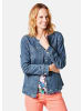 GOLDNER Modische Freizeitjacke in mittelblau