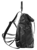 Samantha Look Rucksack echt Leder in schwarz