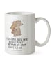 Mr. & Mrs. Panda Kinderpott Papa Bär mit Spruch in Weiß