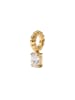 PURELEI Charm LEI Geburtsstein April Bergkristall Gold