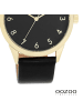 Oozoo Analog-Armbanduhr Oozoo Timepieces schwarz groß (ca. 40mm)