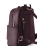 Lazarotti Bologna Leather City Rucksack Leder 27 cm in burgundy