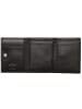 Golden Head Polo Geldbörse RFID Schutz Leder 10 cm schwarz