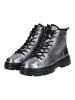 Paul Green Stiefelette in Metallic Silver