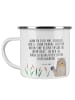 Mr. & Mrs. Panda Kaffeepott Otter Stein mit Spruch in Weiß