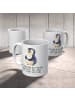 Mr. & Mrs. Panda Becher Pinguin Diät mit Spruch in Weiß