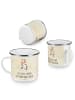 Mr. & Mrs. Panda Teetasse Kuh mit Spruch in Vintage