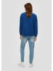 s.Oliver Sweatshirt in 56D1_ozeanblau