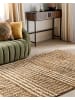 Beliani Kurzflor KAMBERLI in Beige - (W) 160 x (L) 230 cm
