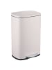 relaxdays Mülleimer in Beige - 50 Liter