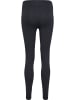 Hummel Leggings Hmlpulse Damen in BLACK BEAUTY MELANGE