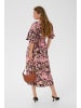 Kaffe Kleid KAsirena Tight fit in Pink Flower Print
