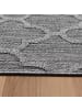 KADIMA DESIGN Teppich Outdoor Waschbar Skandinavisch IMST Strapazierfähig Balkon in Grau