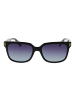 Polaroid Unisex Sonnenbrille Rechtwinklig Schwarz