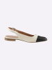 Heine Slingballerina in champagner-schwarz