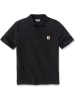 CARHARTT  Polo "Midweight S/S 106685" in Schwarz