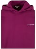 9N1M SENSE Kapuzenpullover in aubergine