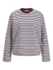 JJXX Langarm-T-Shirt in Winetasting 1