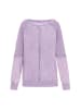 IZIA Women Sweatshirt in Violet Melange