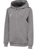 Hummel Hummel Zip Jacke Hmlauthentic Multisport Kinder Atmungsaktiv Schnelltrocknend in GREY MELANGE