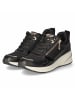Tamaris Schnürhalbschuh in schwarz