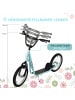 HOMCOM Kinderscooter in Hellblau 139L x 58B x 96H cm