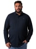 Men Plus Poloshirt in navy blau