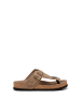 Marc O'Polo Zehentrenner-Pantolette Model Quinn in Darker Sand