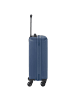 travelite Bali - 4-Rollen-Kabinentrolley S 55 cm (weiß/cognac) in blau