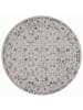 Teppich Boss Kurzflor Teppich Inka 1142, rund - Creme