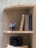 KADIMA DESIGN Eckregal 30x60x30 cm WL5.842 Holz Wandregal Eck Hängeregal, in Sonoma