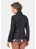 GOLDNER Jeansjacke Zeitlose Jeansjacke mit tollen Details in schwarz