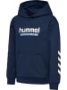 Hummel Hummel Kapuzenpullover Hmljr Logo Lebensstil Mädchen in DRESS BLUES