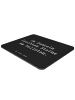 Mr. & Mrs. Panda Mousepad Spruch Angst vor Dunkelheit überwinden... in Schwarz