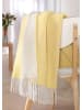 biederlack Wohndecke Kaschmirplaid in yellow-creme