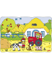 Goki Schiebepuzzle - Bauernhof - ab 3 Jahren