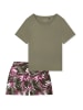 Schiesser Pyjama Modern in jade