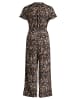 Betty Barclay Jumpsuit mit Eingrifftaschen in Dark Blue/Brown