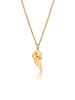 Elli Halskette 925 Sterling Silber Flügel in Gold