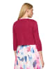 Vera Mont Sommer-Strickjacke mit 3/4 Arm in Dark Raspberry