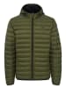 BLEND Leichte Steppjacke Wattierte Basic Übergangsjacke mit Kapuze in Grün