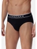 Schiesser Rio Slip / Unterhose 95/5 Cotton in Schwarz
