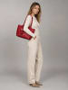 collezione alessandro Schultertasche " Luvre " in rot